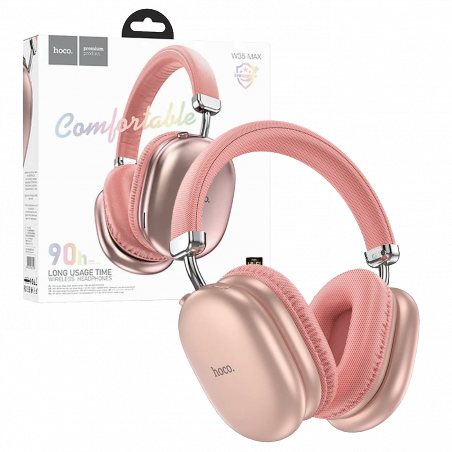 hoco. Slušalice bežične, Bluetooth - W35 Max Joy Pink