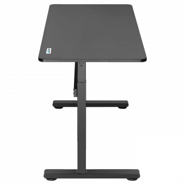Ergo Office Radni stol 140 x 60 cm, podesiva visina, crna - ER-401 B