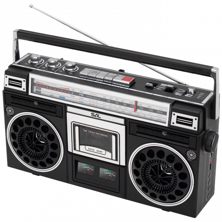 SAL Retro radio + BT bežični zvučnik, FM, MP3, AUX - RRT BROOKLYN