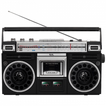 SAL Retro radio + BT bežični zvučnik, FM, MP3, AUX - RRT BROOKLYN