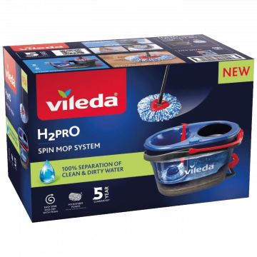 Vileda Set za čišćenje, H2PRO Spin Mop