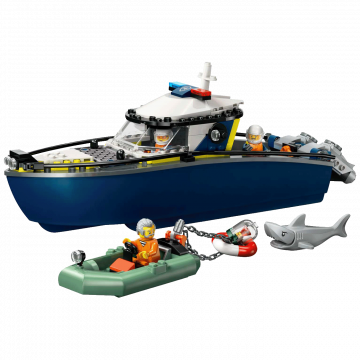 Lego Policijska Potjera Brodom,  LEGO City