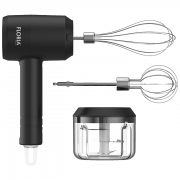 Floria Mikser sa posudom, 3u1, punjivi, 800mAh, 20W - ZLN2772