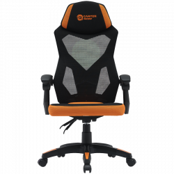 CANYON Wave MCH02 gaming stolica Mesh Black Orange | Giga Informatika