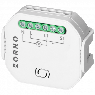Orno 1-kanalni relej, WiFi, Bluetooth, Tuya Smart - OR-SH-17100