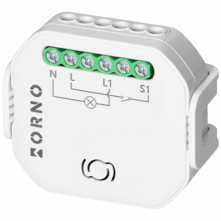 Orno 1-kanalni relej, WiFi, Bluetooth, Tuya Smart - OR-SH-17100