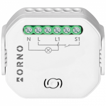 Orno 1-kanalni relej, WiFi, Bluetooth, Tuya Smart - OR-SH-17100