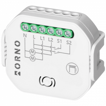 Orno Relej za rolete,  WiFi, Bluetooth, Tuya Smart - OR-SH-17104