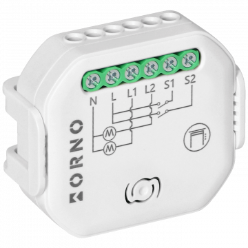 Orno Relej za rolete,  WiFi, Bluetooth, Tuya Smart - OR-SH-17104