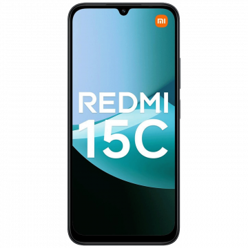 Xiaomi Smartphone 6.9", Octa Core 2.0GHz, RAM 8GB, 50Mpixel - Redmi 15C 8GB/256GB Midnight Black