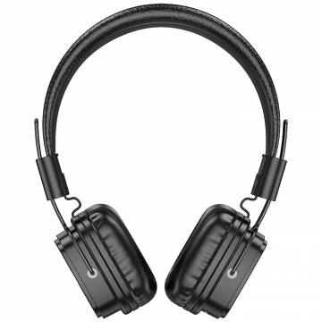 hoco. Bežične/žične slušalice, Bluetooth, AUX - W56 Earl, Black