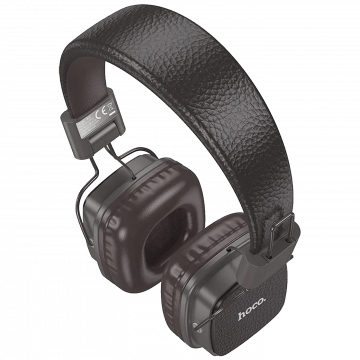 hoco. Bežične/žične slušalice, Bluetooth, AUX - W56 Earl, Brown