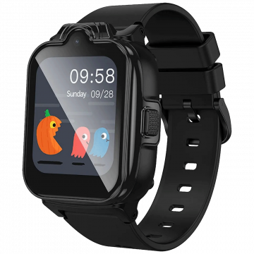 hoco. Pametni sat za djecu, 1.69" 4G GPS, WiFi - Y104 4G, Black