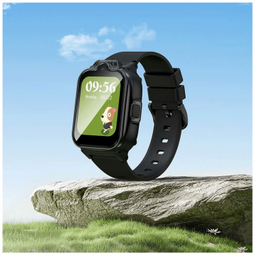 hoco. Pametni sat za djecu, 1.69" 4G GPS, WiFi - Y104 4G, Black