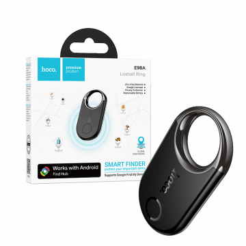 hoco. Inteligentni lokator uređaja, Google Find My Device - E98A Starry, Black