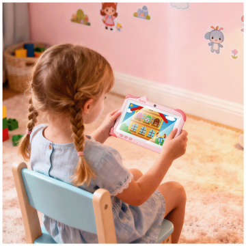 hoco. Tablet 7", Quad Core 1.3 GHz, RAM 4GB, 32GB, 3000 mAh - HI16 Pink