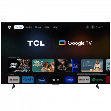 TCL Televizor Smart QD-Mini LED 4K UltraHD 85", Google TV - 85C855