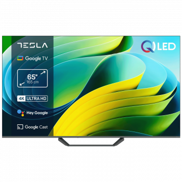 Tesla Televizor Smart QLED 4K UltraHD 65", Series 6, Google TV - Q65E655GUS