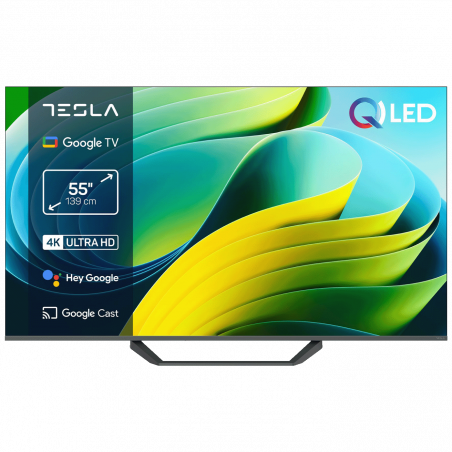 Tesla Televizor Smart QLED 4K UltraHD 55", Series 6, Google TV - Q55E655GUS