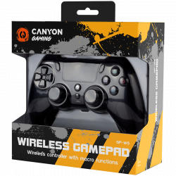CANYON GP-W5 PS4 Wireless Black bežični gamepad za | Giga Informatika