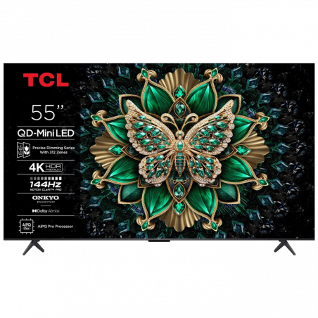 TCL Televizor Smart C6K Premium QD-MiniLED 4K 55", Google TV - 55C6K