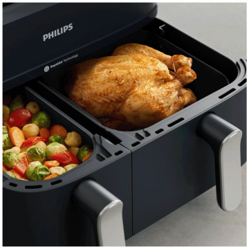 Philips Friteza na vrući zrak sa dvije košare, 2750W, 9 lit. - NA351/00