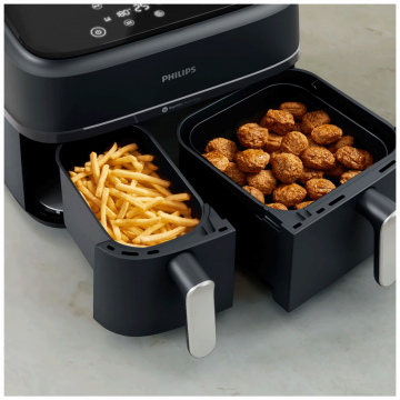 Philips Friteza na vrući zrak sa dvije košare, 2750W, 9 lit. - NA351/00