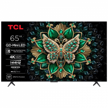 TCL Televizor Smart C6K Premium QD-MiniLED 4K 65", Google TV - 65C6K