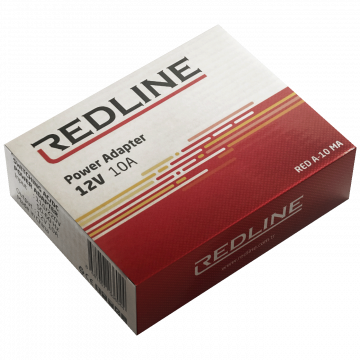 REDLINE Adapter za napajanje, DC 12V / 10A - RED A-10 MA