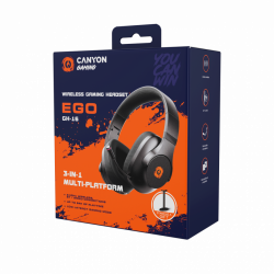 CANYON EGO GH-16 3in1 gaming slušalice 2.4GHz + Bl | Giga Informatika