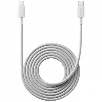 Xiaomi USB-C to USB-C kabel, dužina 2 met., 6A - Braided USB-C Cable (2m) 6A