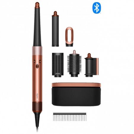 Dyson Uvijač za kosu, 1300W, Bluetooth, Multistyler - Airwrap i.d.Amber Silk/Pink C.+Wavy