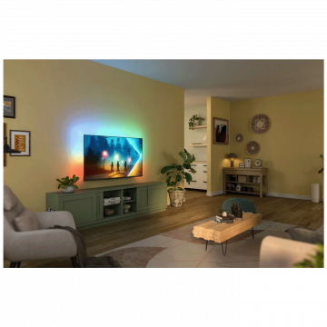 Philips Televizor Smart LED 4K UHD 55"@Titan OS, Ambilight - 55PUS8200/12