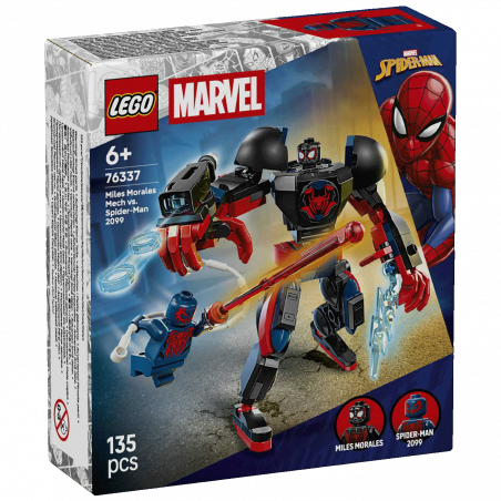 Lego Miles Morales vs. Spider-Man 2099, Super Heroes Marvel - Miles Morales protiv Spider-Mana
