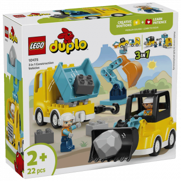 Lego Građevinska vozila 3 u 1, LEGO Duplo