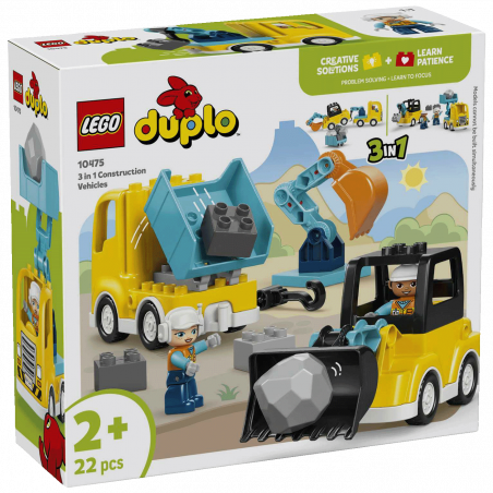 Lego Građevinska vozila 3 u 1, LEGO Duplo