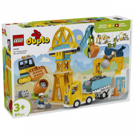 Lego Gradilište i vozila 3 u 1, LEGO Duplo