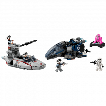 Lego Imperial Dropship Vs. Rebel Scout Speede, LEGO Star Wars