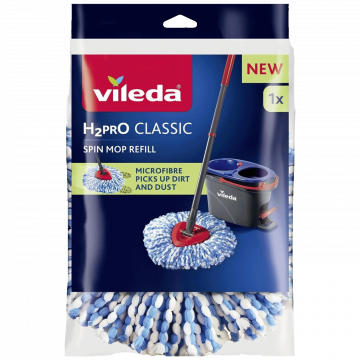 Vileda Zamjenska krpa za čišćenje poda za H2PRO Spin Mop - H2PRO Spin Mop Refill