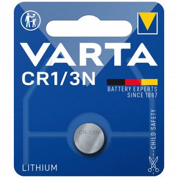 Varta Baterija litijska CR1/3N, 3V,  blister pak. 1 kom - VCR1/3N