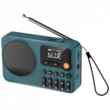MeanIT Zvučnik bežični, FM radio, Bluetooth, USB, TF Card - B6