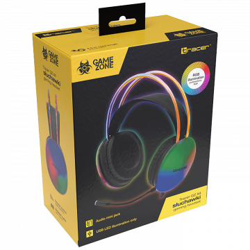 Tracer Slušalice sa mikrofonom, gaming, stereo, RGB - GAMEZONE GZ X4