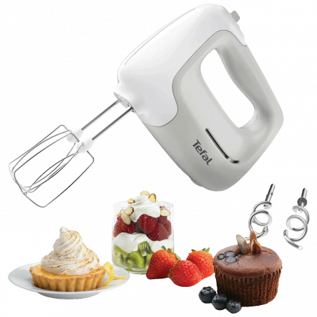 Tefal Ručni mikser, 450 W, 5 brzina + turbo, Prep'Mix - HT450B38