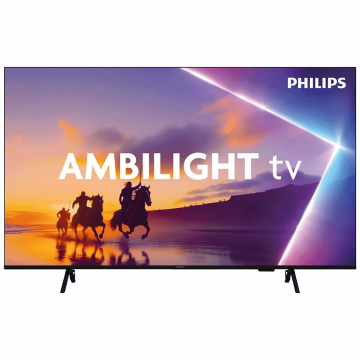 Philips Televizor Smart QLED 4K UHD 50"@Titan OS, Ambilight - 50PUS8400/12