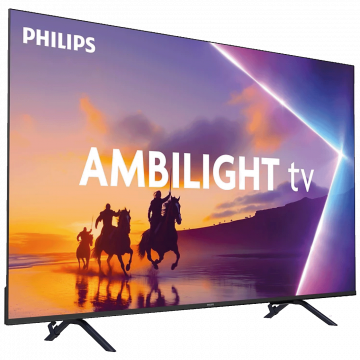 Philips Televizor Smart QLED 4K UHD 50"@Titan OS, Ambilight - 50PUS8400/12