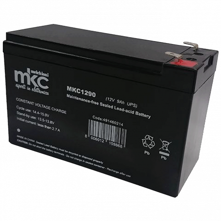 MKC Baterija akumulatorska, 12V / 9Ah - MKC1290H