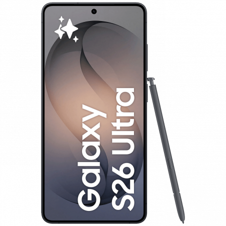 Samsung Smartphone 6.8", 5G, Octa Core 7.74GHz, RAM 12GB, 200Mpixel - Galaxy S26 Ultra 12GB/256GB Black