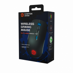 Gaming miš CANYON Cutlass bežični 2400 DPI RGB | Giga Informatika
