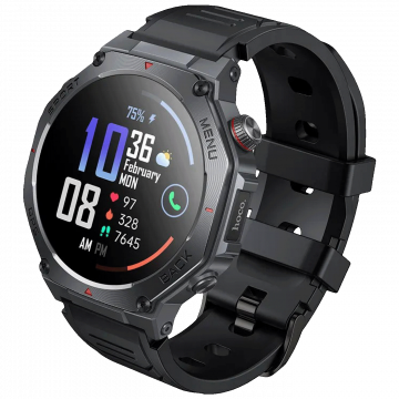 hoco. Pametni sat, 1.43" AMOLED, Bluetooth, GPS, 3ATM - Y37