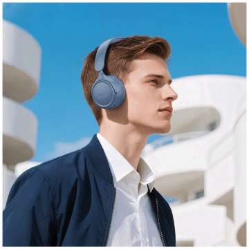 hoco. Slušalice bežične, Bluetooth / AUX - W66 Blue